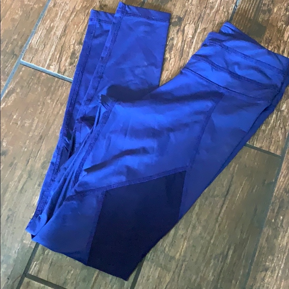 Varley blue leggings! Full length!